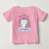 Caticorn | Baby T-shirt (Voorkant)