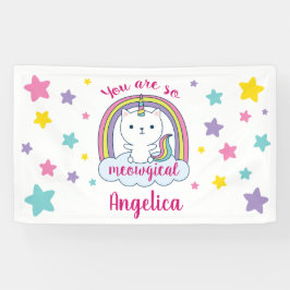 Caticorn | Banner | Wit