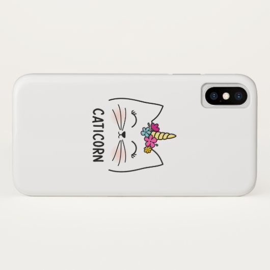 Caticorn Case-Mate iPhone Case (Achterkant (horizontaal))