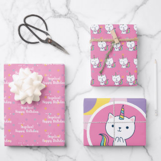Caticorn Collectie 01 | Inpakpapier Vellen