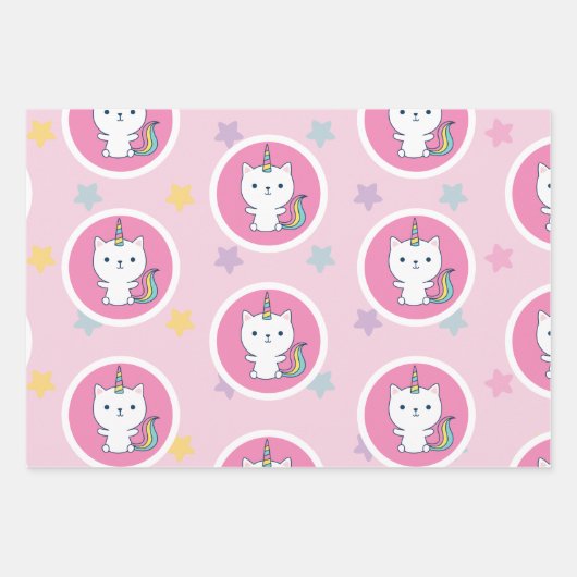 Caticorn Collectie 1 | Inpakpapier Vel (Voorkant)