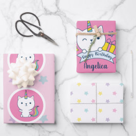 Caticorn Collectie 1 | Inpakpapier Vel