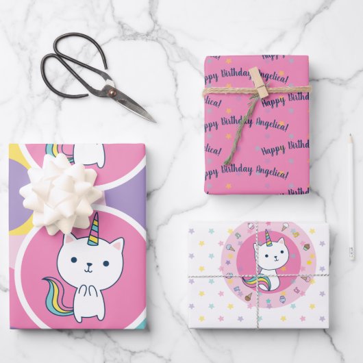 Caticorn Collectie 2 | Papieren vellen verpakken (Voorkant)