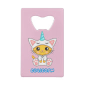 Caticorn Creditkaart Flessenopener (Achterkant)