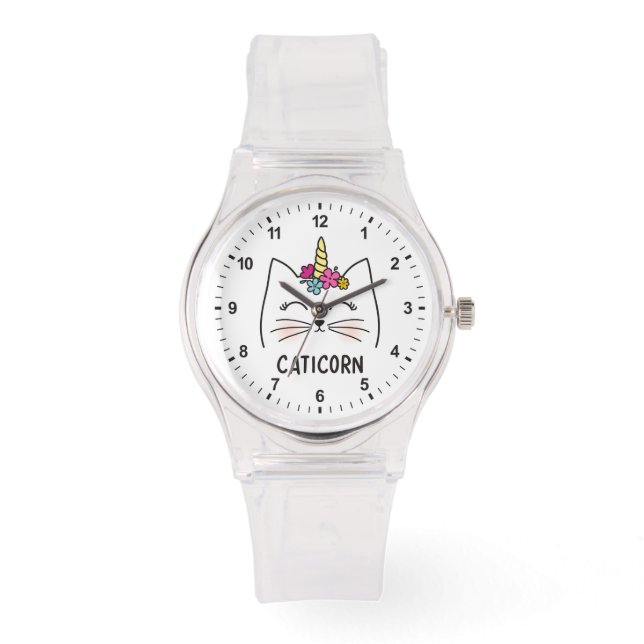 Caticorn Horloge (Voorkant)