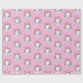 Caticorn | Inpakpapier | roze (Vlak)