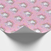 Caticorn | Inpakpapier | Roze (Hoek)