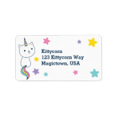 Caticorn | Label | Wit (Voorkant)