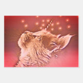 Caticorn Magical Unicorn Cat Inpakpapier Vel (Voorkant 2)