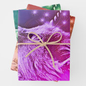 Caticorn Magical Unicorn Cat Inpakpapier Vel (In situ)