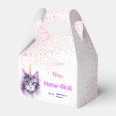Caticorn Meow-Gical Birthday Bedankdoosjes (Voorkant Zijde)