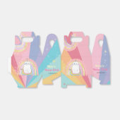 Caticorn Meow-Gical Birthday Gift Favor Box Bedankdoosjes (Uitgevouwen)