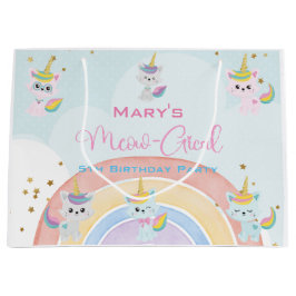 Caticorn Meow-Gical Birthday Groot Cadeauzakje