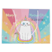 Caticorn Meow-Gical Birthday Groot Cadeauzakje (Achterkant)