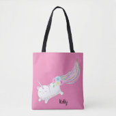 Caticorn Monogram Canvas tas (Voorkant)