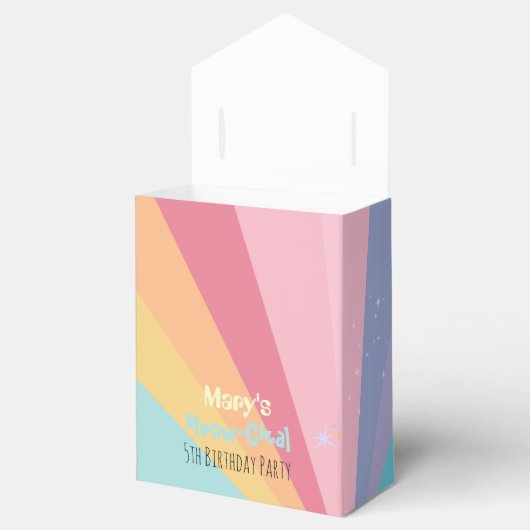 Caticorn Mow-Gical Birthday Gift Bedankdoosjes (Geopend)