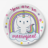 Caticorn | Papieren Bord | Wit (Voorkant)