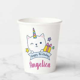 Caticorn | Papieren kopjes Papieren Bekers