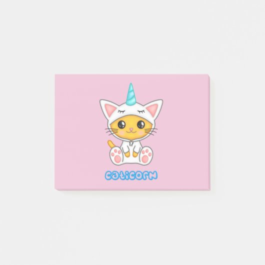Caticorn Post-it® Notes (Voorkant)