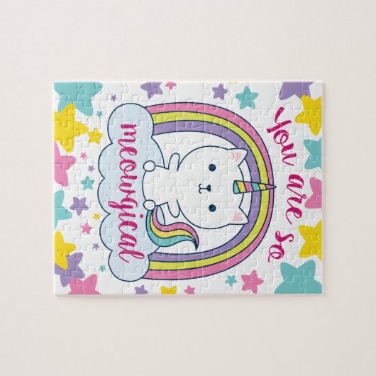 Caticorn Puzzle Activiteit Legpuzzel (Horizontaal)