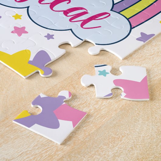 Caticorn Puzzle Activiteit Legpuzzel (Zijkant)