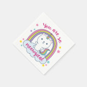 Caticorn | Servetten | Je bent zo Meowical (Hoek)