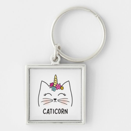 Caticorn Sleutelhanger (Voorkant)
