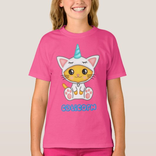 Caticorn T-shirt (Voorkant)