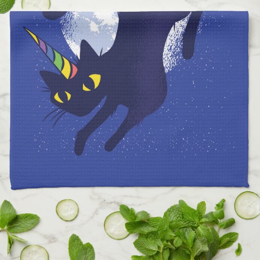 Caticorn Theedoek (Gevouwen)