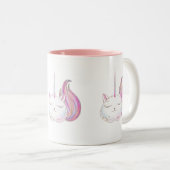 Caticorn Tweekleurige Koffiemok (Voorkant rechts)