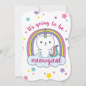 Caticorn | Uitnodiging | Plat (Achterkant)