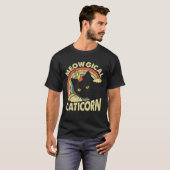  Caticorn Unicorn Cat Kittycorn Girls T-shirt (Voorkant volledig)