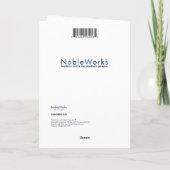 Caticorn Verjaardag Kaart (Achterkant)