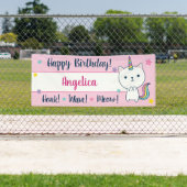 Caticorn | Verjaardagsbanner | Binnen Buiten Spandoek (Insitu)