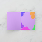 Caticorn verjaardagskaart kaart (Binnen)