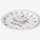 Caticorn Yummies | Papieren Bord | wit (Gekanteld)