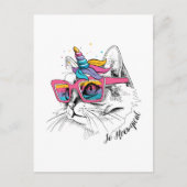 Caticorn | Zo Meowgical Briefkaart (Voorkant)