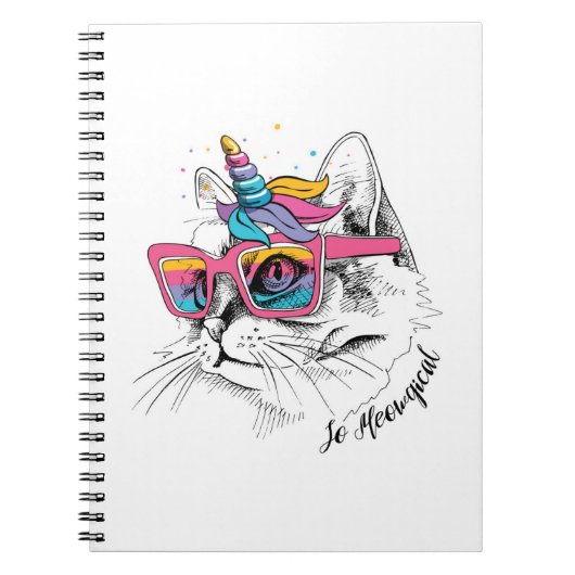 Caticorn | Zo Meowgical Notitieboek (Voorkant)