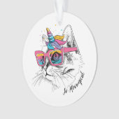 Caticorn | Zo Meowgical Ornament (voorkant)