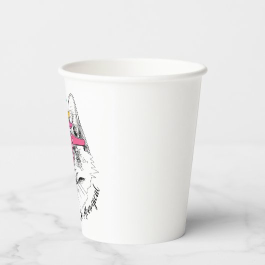 Caticorn | Zo Meowgical Papieren Bekers (Achterkant)