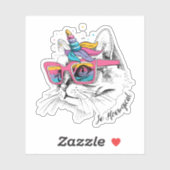 Caticorn | Zo Meowgical Sticker (Vel)