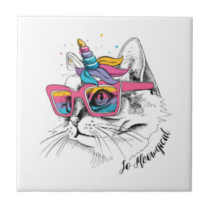 Caticorn   Zo Meowgical Tegeltje