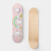 Caticorns Persoonlijk Skateboard (Voorkant)