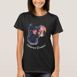 Catifornia dromend over vogels en muizen t-shirt