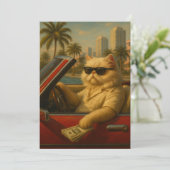 Catillac Vibes Bedankkaart (Staand voorkant)