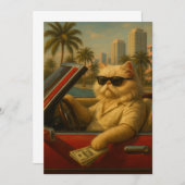 Catillac Vibes Bedankkaart (Voorkant / Achterkant)