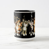 Catitude Cat Lovers Tweekleurige Koffiemok (Center)