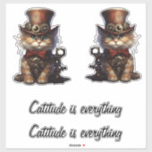Catitude is alles sticker (Vel)