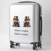 Catitude is alles sticker (Koffer)