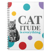Catitude is everything notitieboek (Voorkant)
